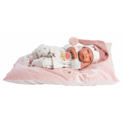 New Born dievčatko 73880 Llorens - realistická bábika bábätko - 40 cm