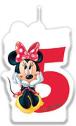 Sviečka Disney Minnie č. 5