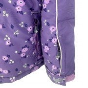 Dievčenská bunda lyžiarska zimná Pidilidi