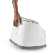 INGENUITY Podsedák na jedálenskú stoličku 2v1 Baby Base 6m +, do 22 kg Cashmere 2. AKOSŤ