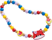 Kreatívna súprava Výroba šperkov drevené korálky Lesné zvieratká 4 ks Janod Atelier