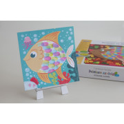 Maľovanie prstovými farbami Zvieratká Créa Lign