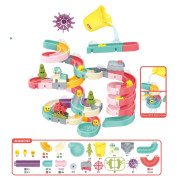 Šmykľavka do vody DIY 72 ks