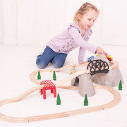 Set vysokohorská dráha Bigjigs Rail