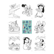 Omaľovánkový set Lilo & Stitch