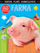 Kniha plná samolepiek Farma