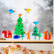 Kreatívna sada Okenný obrázok Vianočný motív Haba