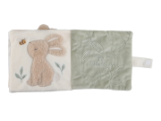 Textilná knižka s aktivitami Newborn Naturals Little Dutch