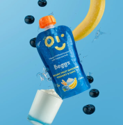 BIO Smoothie s ovocím, jogurtom a ovsenými vločkami (120 g) 12 ks Beggs