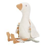 Hus plyšová s aktivitami Newborn Naturals Little Dutch
