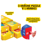 Puzzle Beep! Na ceste 3v1 Jarmelo