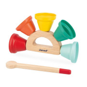 Drevený hudobný nástroj pre deti Zvončeky Janod Gioia