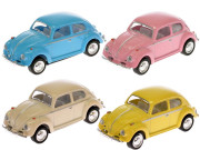 VW Classical Beetle 1967 1:64 6,5 cm kov na spätný chod