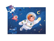 Puzzle v krabici - Astronaut na mesiaci (36 dielikov) Djeco