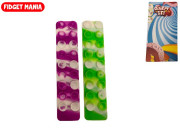 Fidget dúhový pásik 4x20 cm 2 ks s prísavkami