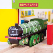 Drevená replika lokomotíva Flying Scotsman Bigjigs Rail