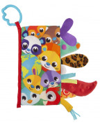 Textilná knižka so zvieracími chvostíkmi Playgro