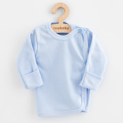 Dojčenská košieľka Classic II modrá New Baby