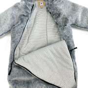 Zimná dojčenská kombinéza Pidilidi Gray