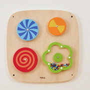 Drevená nástenná hra - kruhy