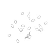 Dino céčka svietiace cca 150 ks 11x15 cm