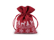 Vianočné darčekové vrecúško 10x15 cm