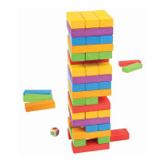 Farebná Jenga Bigjigs Toys