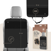 Ochrana na sedadlo-opierku vozidla/vreckár vodeodolný čierny Sipo