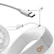 Odsávačka materského mlieka s funkciou ohrevu krku Double Hands-free Gentleneste Kinderkraft
