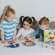 Drevené puzzle Sonic, 50 dielikov