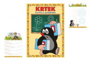 Stierateľný zošit "Precvičuj si (pred)školáka" + stierateľný popisovač - Krtek