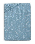 Mušelínové prestieradlo Dizajn s gumou 60 x 120 cm BabyMatex