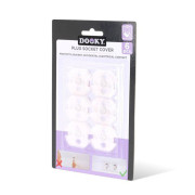 Ochranné krytky do zásuviek 6 ks Transparent