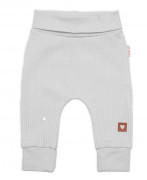 Rebrovaná rastúca súprava 3D Baby Boy Šedá