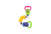 Hrkálka / hryzátko zig zag plastové 17 cm 3 m+