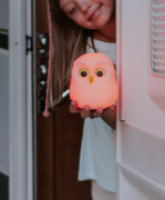 LED silikónová nočná lampička Rgb - sova Mary's