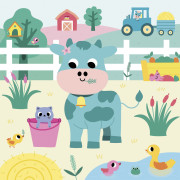 My arts&crafts Mini Zamatové omaľovánky Farma od 18 mesiacov Janod