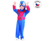 Kostým na karneval - pavúčí hrdina, 92-104 cm