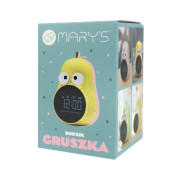 Budík hruška, žltá Mary's