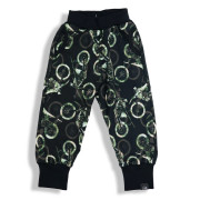 Detské tepláky EasyFit Motokros - čierne Esito