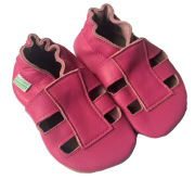 Kožené capáčky Barefoot Veľ. L (12-18 mes.) Hopi Hop