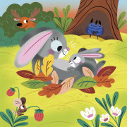 My arts&crafts Mini Zamatové omaľovánky Chutné zvieratká od 18 mesiacov Janod