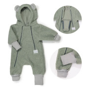 Rastúca zimná kombinéza Teddy fleece double Olive Esito