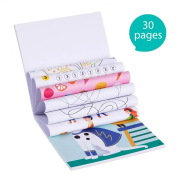 Maľovanie prstovými farbami Level 2 Umelec 30 listov