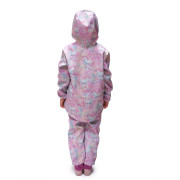 Detská softshellová bunda Duo Jednorožec - ružová Esito