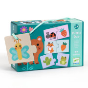 Puzzle Duo - Farby Djeco