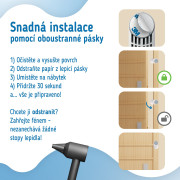 Detská otočná zarážka do dverí s nastavením polohy 2 ks Sipo