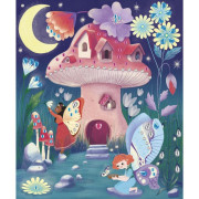 Kreatívna sada Štrasové kamienky nalepovanie Magické víly Janod