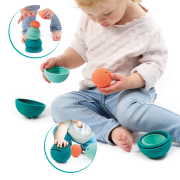 Loptičky silikónové Ball in Ball Ludi