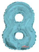 Nafukovacia číslica modrá 35 cm